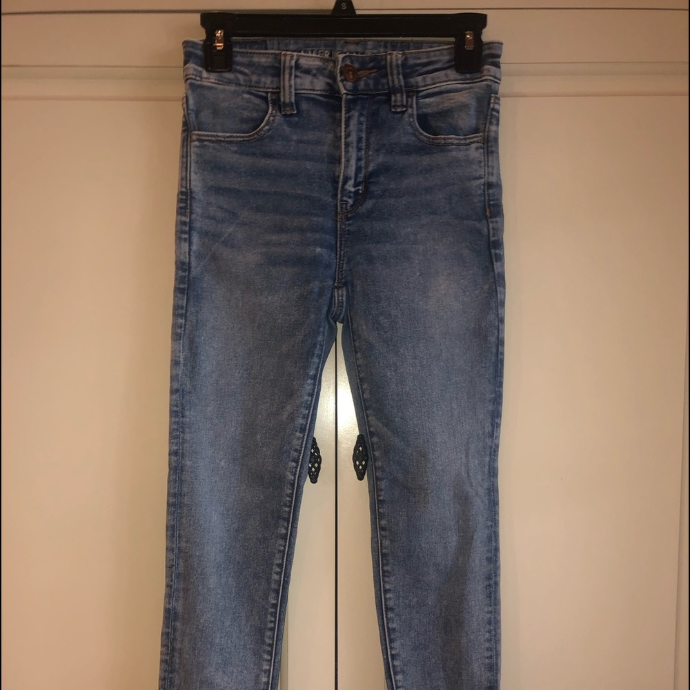 American eagle high rise jegging next level stretch size 2X short